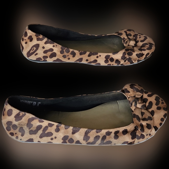 #WF3 Women’s American Eagle Leopard Print Shoes - Picture 9 of 10
